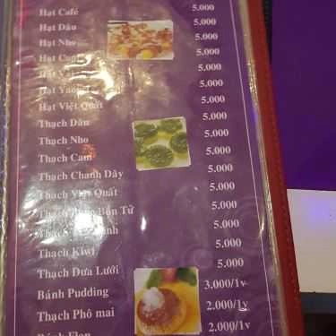 Thực đơn- Trà Sữa 5@ - Cafe, Kem & Thức Ăn Nhanh
