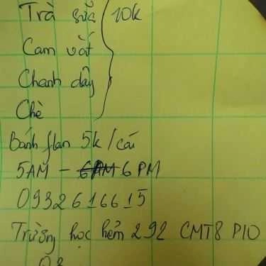 Tổng hợp- Ăn vặt Trà Sữa Thái Lan - Tiểu Học Nguyễn Việt Hồng