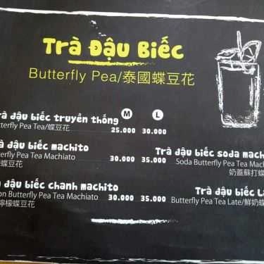 Thực đơn- Cafe Trà Sữa A Hoa - Mã Lò