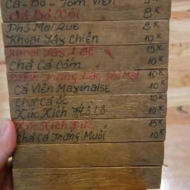 Thực đơn- Cafe Trà Sữa Acoustic Hi Tea