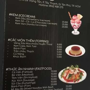 Thực đơn- Cafe Trà Sữa Aloha