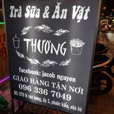 Thực đơn- Thương - Trà Sữa & Ăn Vặt