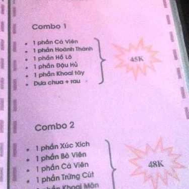Thực đơn- Cafe Trà Sữa APA