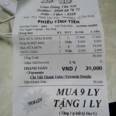 Tổng hợp- Cafe Trà Sữa Bobo - Bành Văn Trân