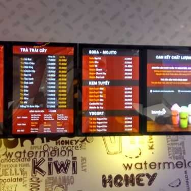Thực đơn- Cafe Trà Sữa Bumba - Vincom Mega Mall Thảo Điền