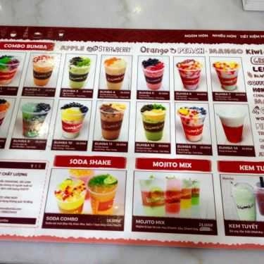 Thực đơn- Cafe Trà Sữa Bumba - Lotte Tân Bình