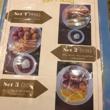 Thực đơn- Cafe Bzà Óđâm - Trà Sữa & Ăn Vặt