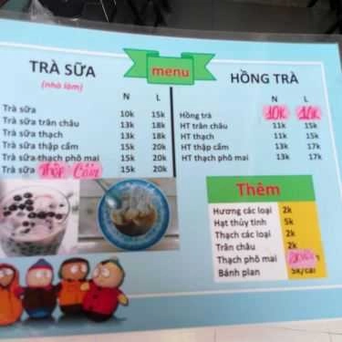 Thực đơn- 86 Cafe & Trà Sữa