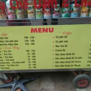 Thực đơn- Cafe Trà Sữa Canoo
