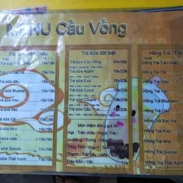 Thực đơn- Ăn vặt Trà Sữa Cầu Vồng