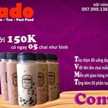 Thực đơn- Trà Sữa Celado - Shop Online