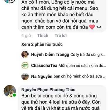 Tổng hợp- Cafe Trà Sữa ChasuchaTea