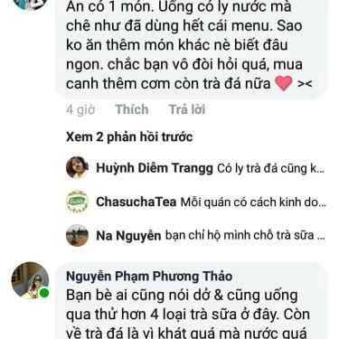 Tổng hợp- Cafe Trà Sữa ChasuchaTea
