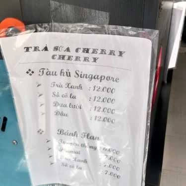Thực đơn- Cafe Trà Sữa Cherry Cherry