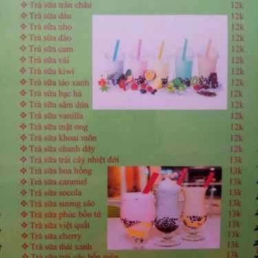 Thực đơn- Cafe Trà Sữa Cô Tư