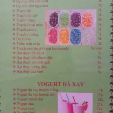 Thực đơn- Cafe Trà Sữa Cô Tư