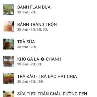Tổng hợp- Ăn vặt Trà Sữa Cốc Cốc - Lý Thường Kiệt