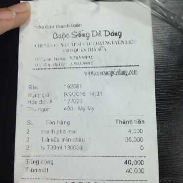 Tổng hợp- Cafe Trà Sữa Cuộc Sống Dễ Dàng - Bùi Thị Xuân