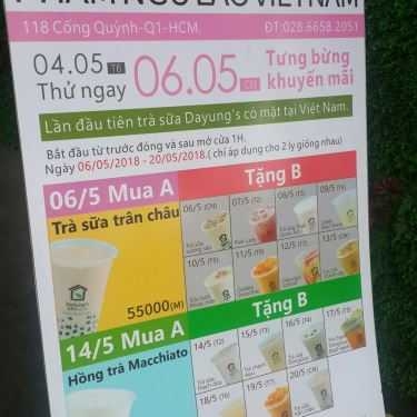 Tổng hợp- Cafe Trà Sữa DaYung's