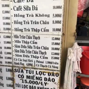 Thực đơn- Ăn vặt Trà Sữa Dì Xuyến