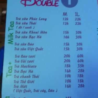 Thực đơn- Ăn vặt Trà Sữa Double T