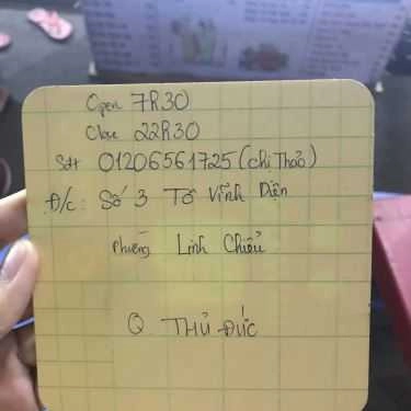 Tổng hợp- Cafe Trà Sữa EMA - Tô Vĩnh Diện