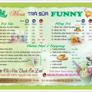 Tổng hợp- Cafe Funny - Trà Sữa & Bánh Tráng Trộn - Nguyễn Kiệm