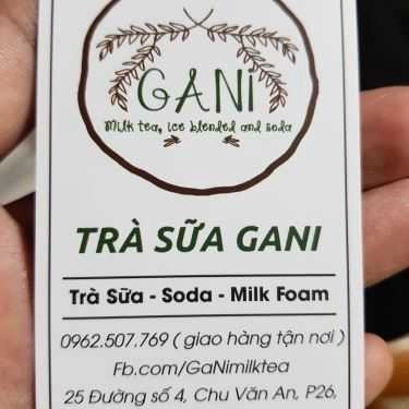 Tổng hợp- Cafe Trà Sữa Gani - Đường Số 4