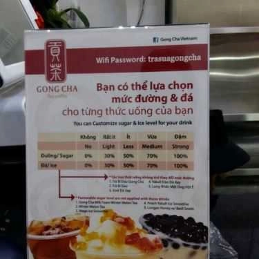 Tổng hợp- Cafe Trà Sữa Gong Cha - 貢茶 - Phan Xích Long