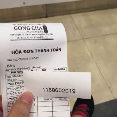 Tổng hợp- Cafe Trà Sữa Gong Cha - 貢茶 - Masteri
