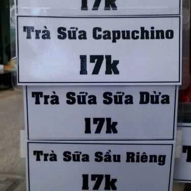Thực đơn- Ăn vặt Trà Sữa Hai Mẹ Con