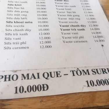 Thực đơn- Cafe Trà Sữa Happy Life - Phan Huy Ích