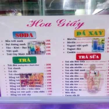 Tổng hợp- Cafe Trà Sữa Hoa Giấy
