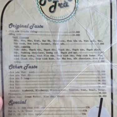 Tổng hợp- Cafe Huo Cha Milk Tea - Đặng Văn Bi
