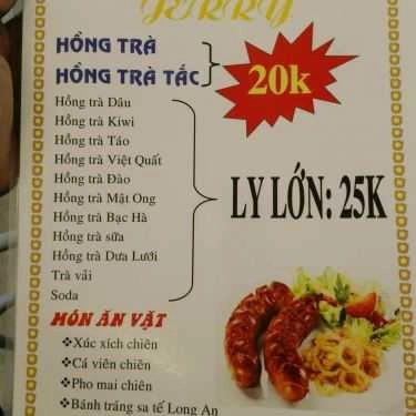 Thực đơn- Cafe Trà Sữa Jerry