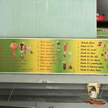 Thực đơn- Cafe Kem Xôi & Trà Sữa
