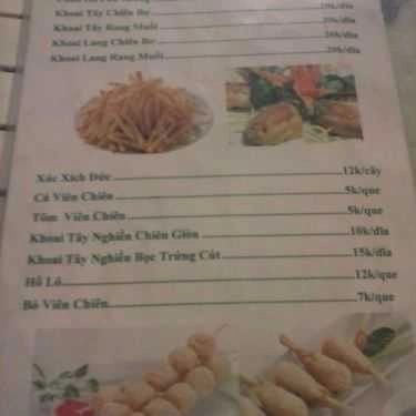 Thực đơn- Ăn vặt Trà Sữa Kitty's House - Phạm Văn Đồng