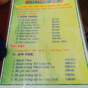 Thực đơn- Cafe Trà Sữa LaLa