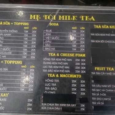 Thực đơn- Ăn vặt Mẹ Tôi - Trà Sữa Nhà Làm - Ni Sư Huỳnh Liên