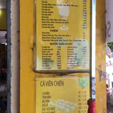 Thực đơn- Cafe Trà Sữa Mi Mi - Phùng Tá Chu