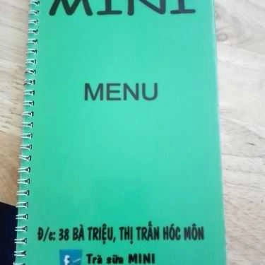 Thực đơn- Ăn vặt Trà Sữa Mini
