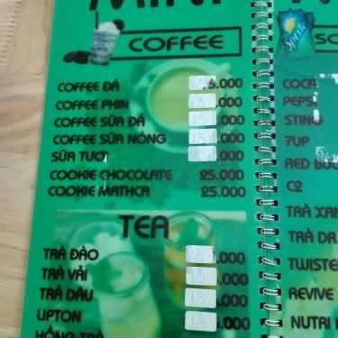 Thực đơn- Ăn vặt Trà Sữa Mini