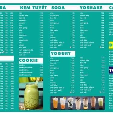 Thực đơn- Cafe Trà Sữa Mộc Trà - Phùng Văn Cung