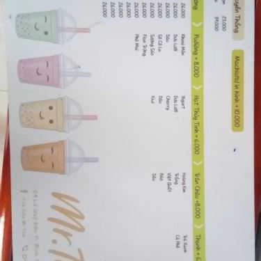 Tổng hợp- Cafe Trà Sữa Mr Tea - Lê Quý Đôn