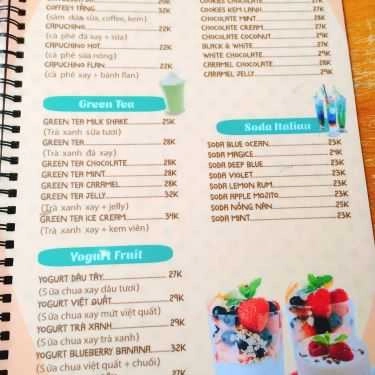 Thực đơn- Cafe Trà Sữa Mr. Tí Đô - Lê Thị Hà