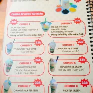 Thực đơn- Cafe Trà Sữa Mr. Tí Đô - Lê Thị Hà