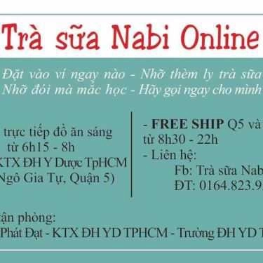 Thực đơn- Trà Sữa Nabi - Shop Online