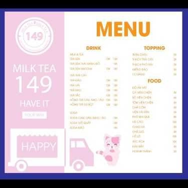 Thực đơn- Ăn vặt Trà Sữa Nhà Làm 149