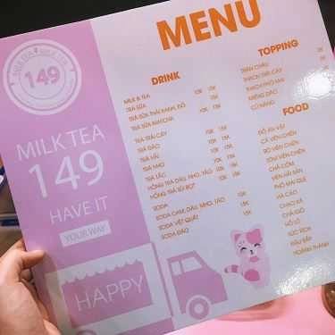 Thực đơn- Ăn vặt Trà Sữa Nhà Làm 149