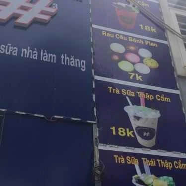 Thực đơn- Cafe Trà Sữa # - Thống Nhất